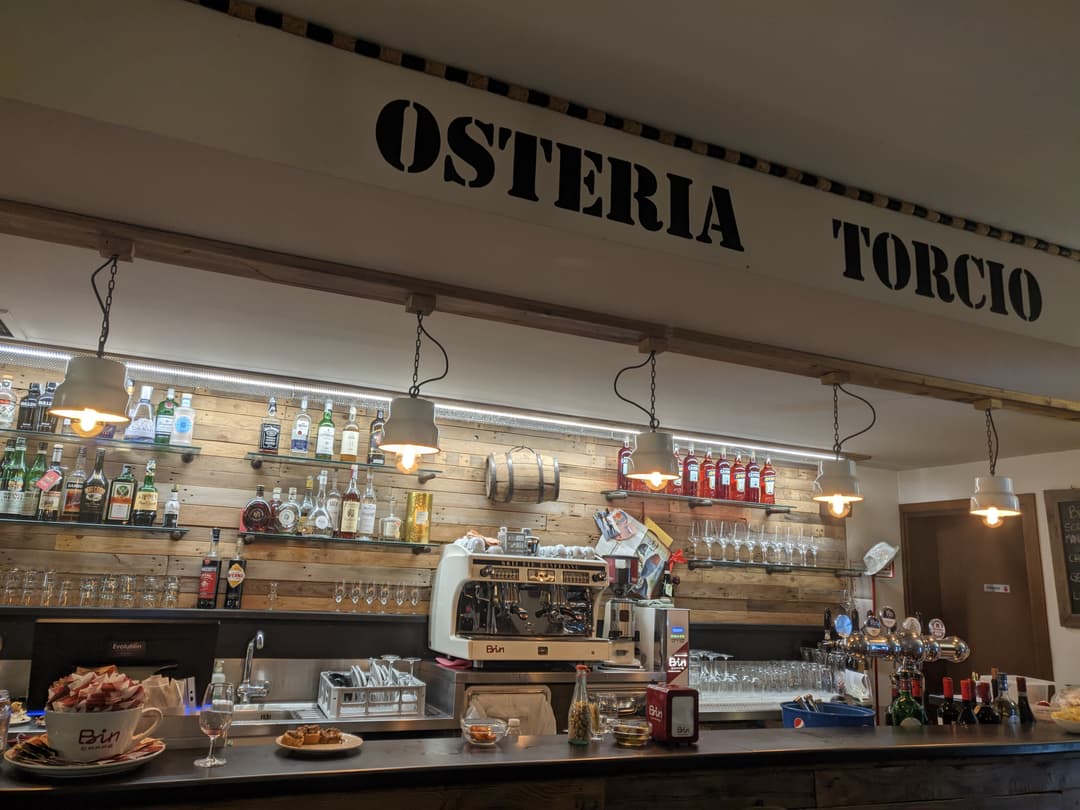 Immagine di copertina del ristorante Osteria Torcio