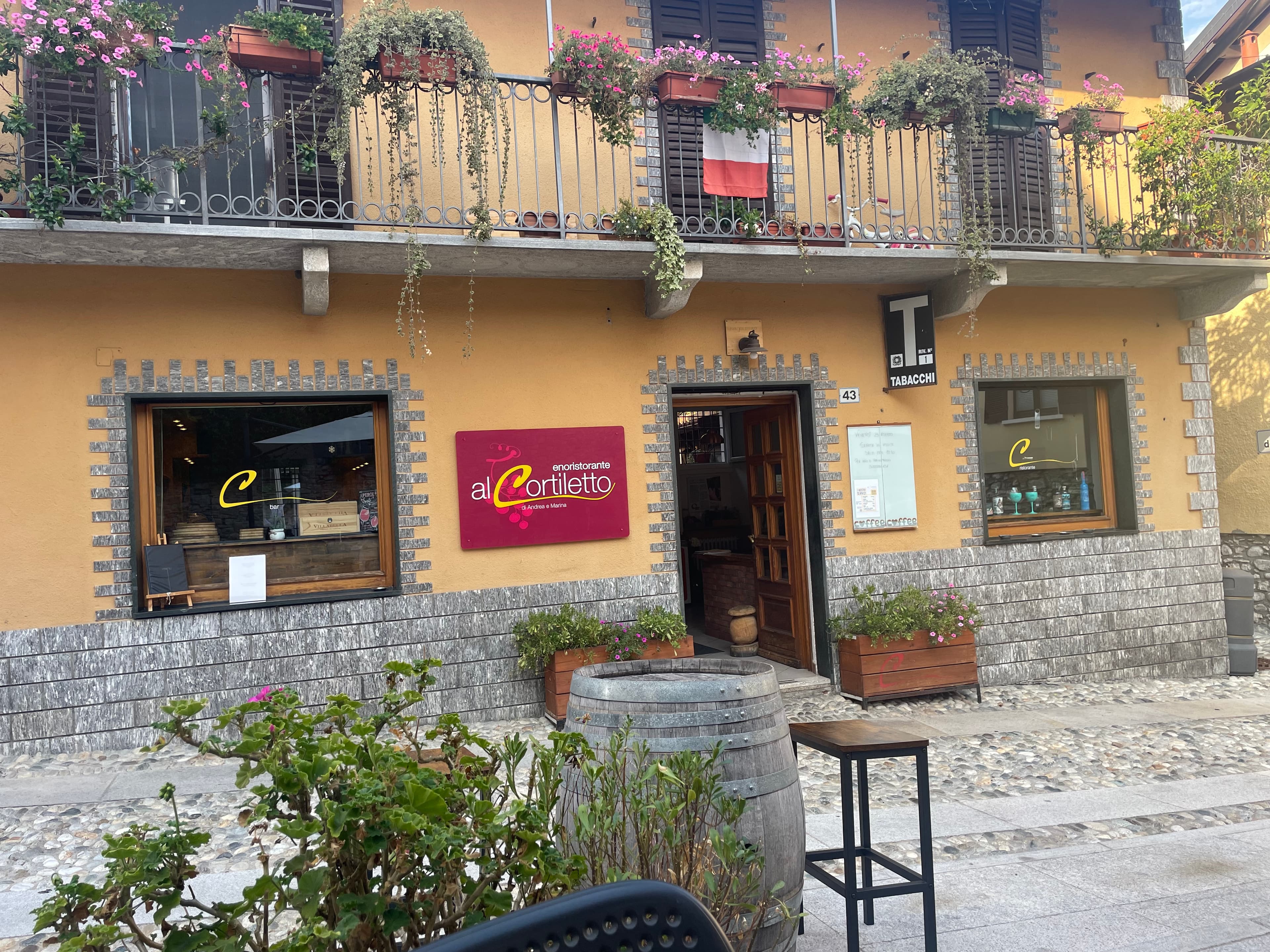 Al Cortiletto - Ristorante a Brezzo di Bedero