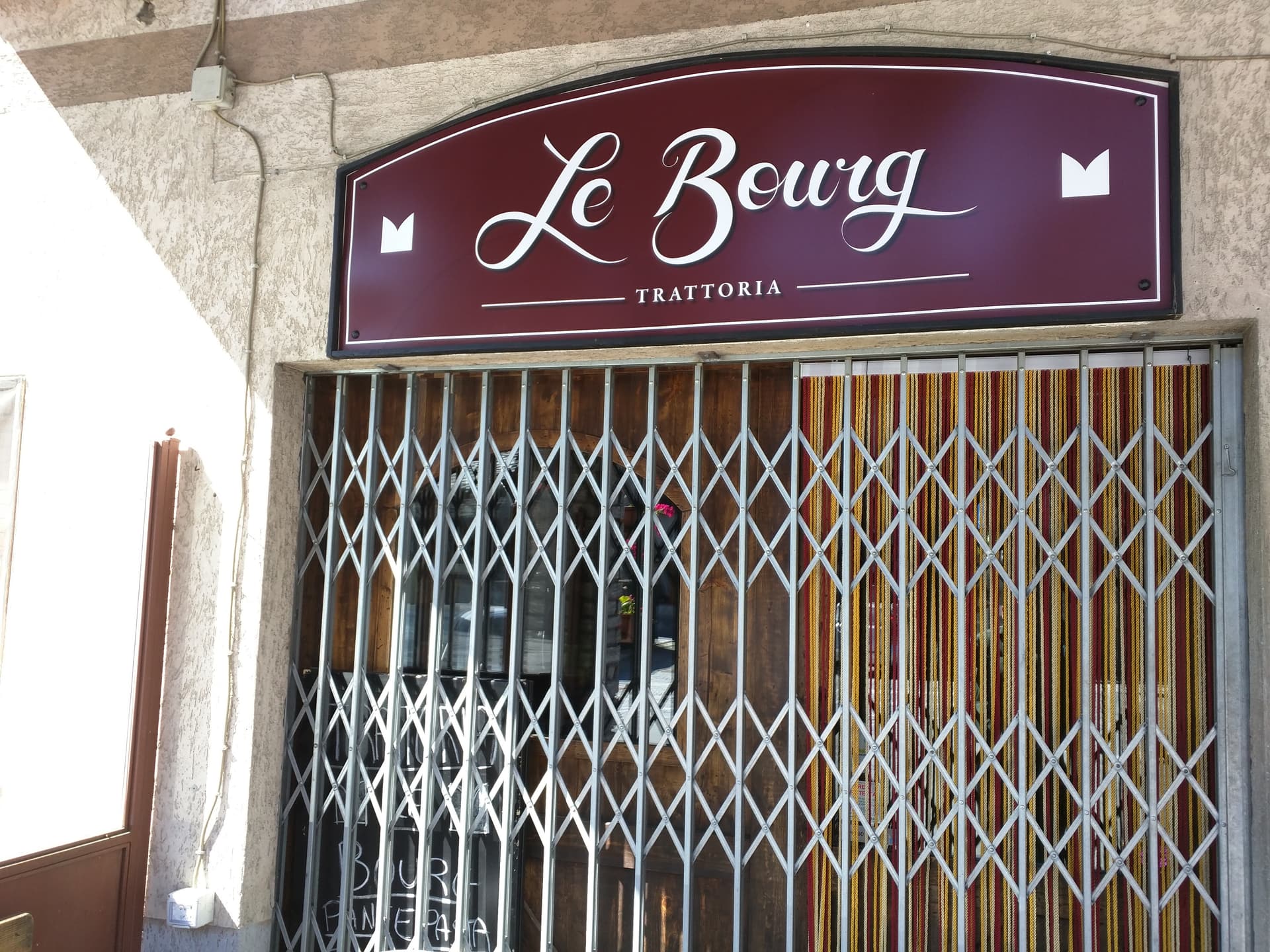 Immagine di copertina del ristorante Trattoria Le Bourg