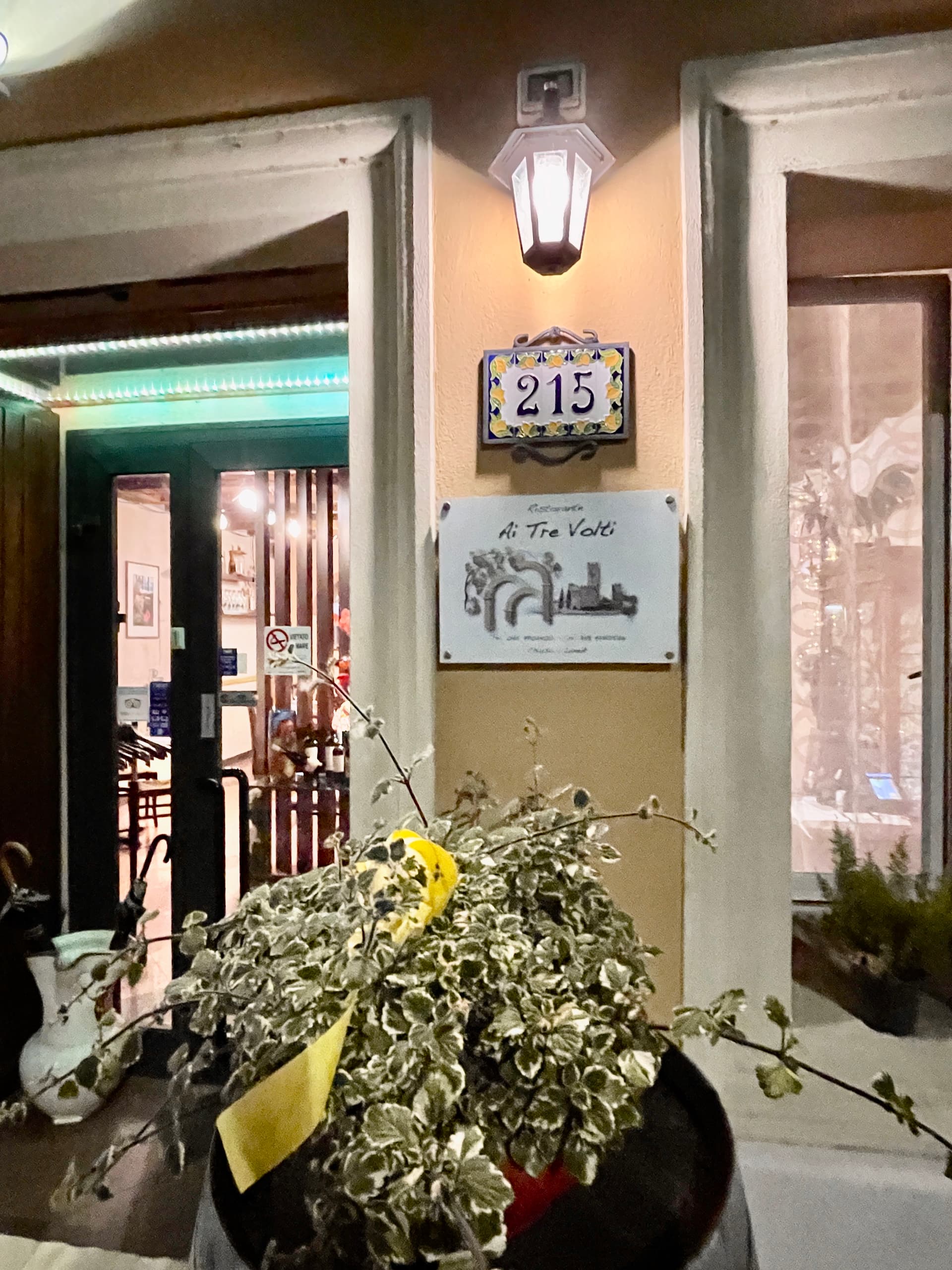 Immagine di copertina del ristorante Ai Tre Volti