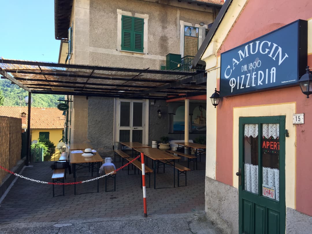 Immagine di copertina del ristorante Pizzeria Camugin