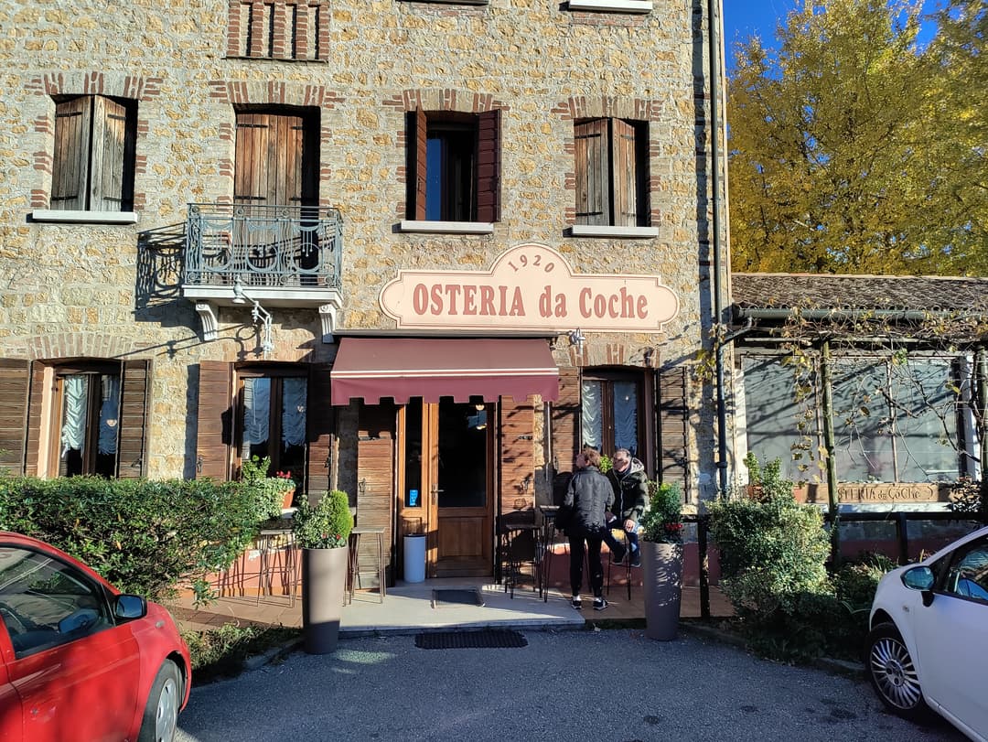 Immagine di copertina del ristorante Osteria Da Coche