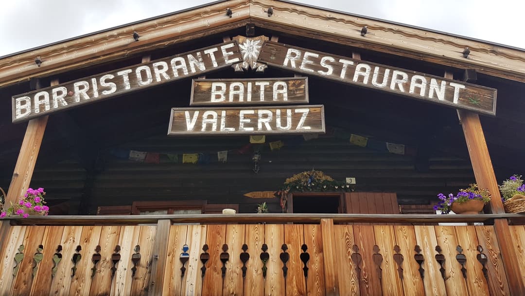 Immagine di copertina del ristorante Baita Valeruz