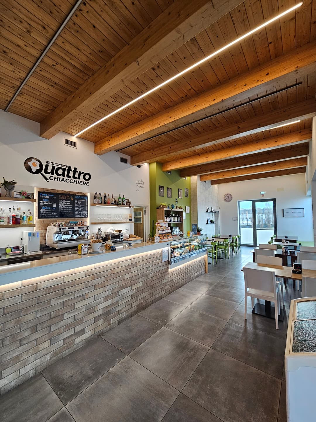 Immagine di copertina del ristorante Trattoria Bar Quattro Chiacchiere
