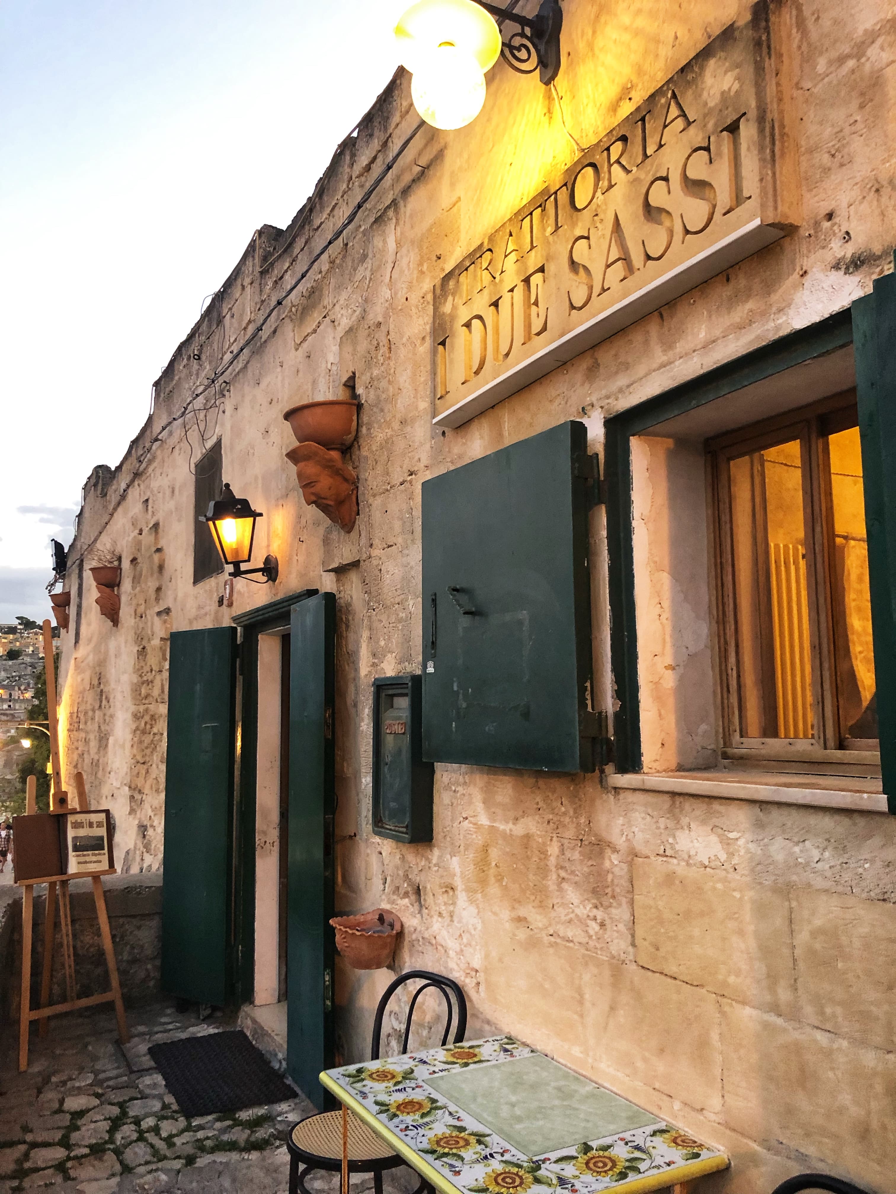 Trattoria i due sassi - Ristorante a Matera