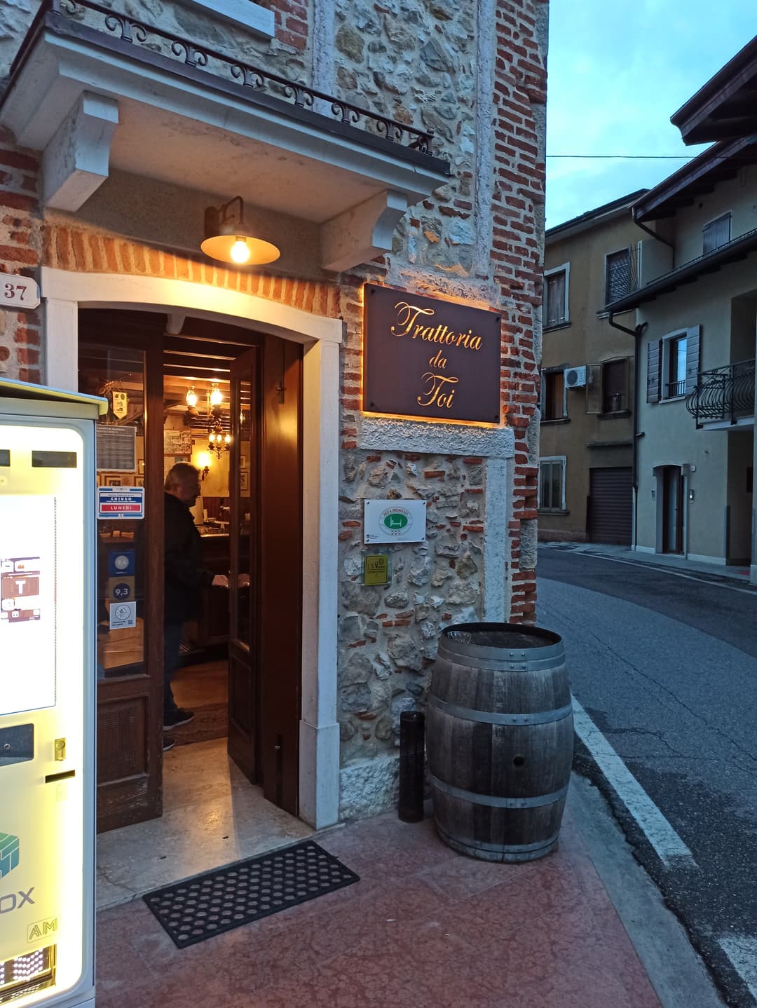 Immagine di copertina del ristorante Trattoria &quot; Da Toi&quot;