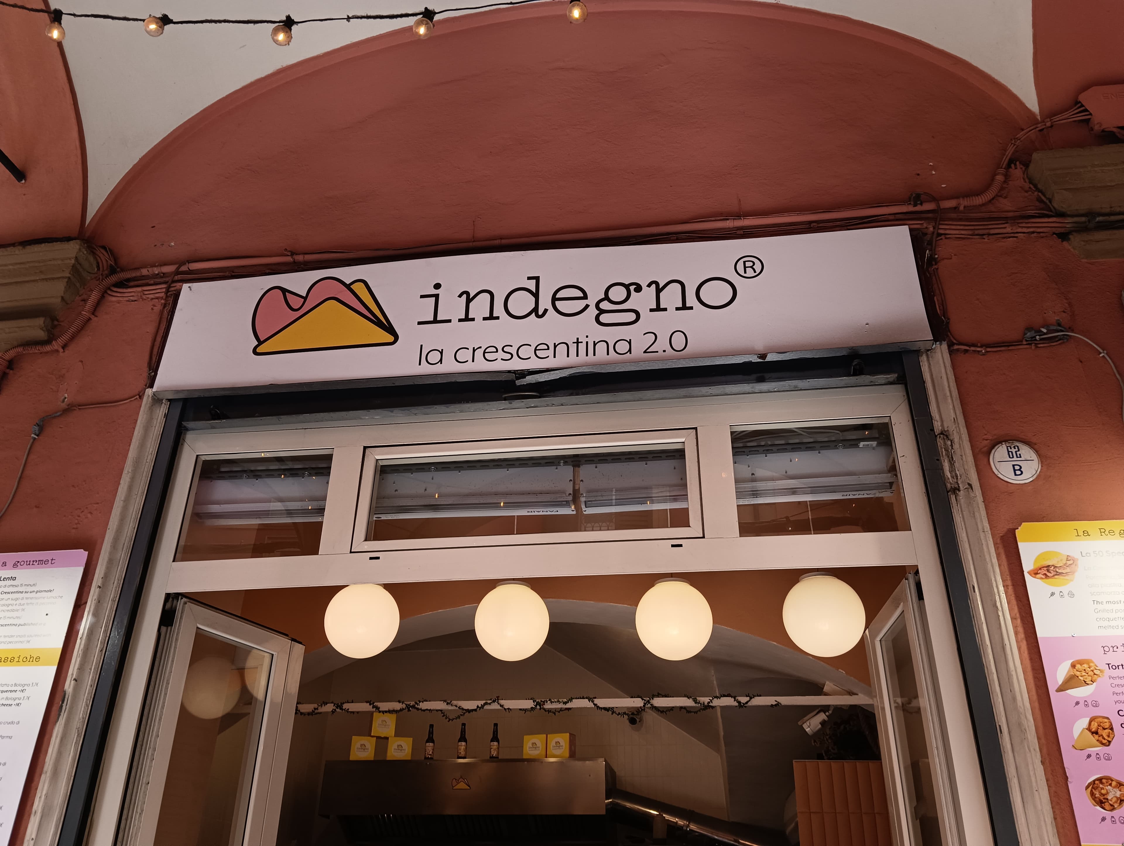 Indegno - la crescentina 2.0 - Ristorante a Bologna