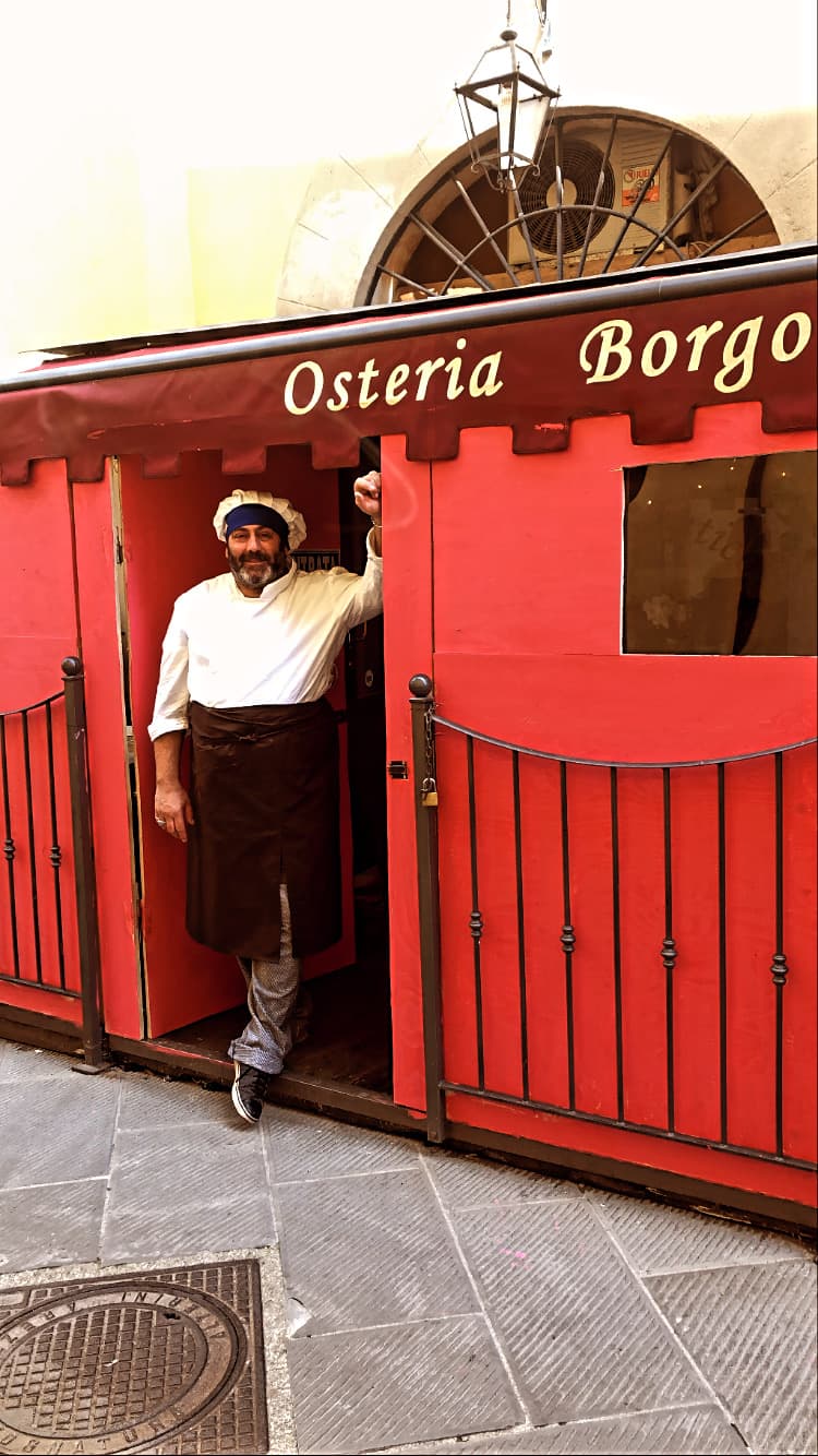 Immagine di copertina del ristorante Osteria Toscana e Romana Borgo Antico