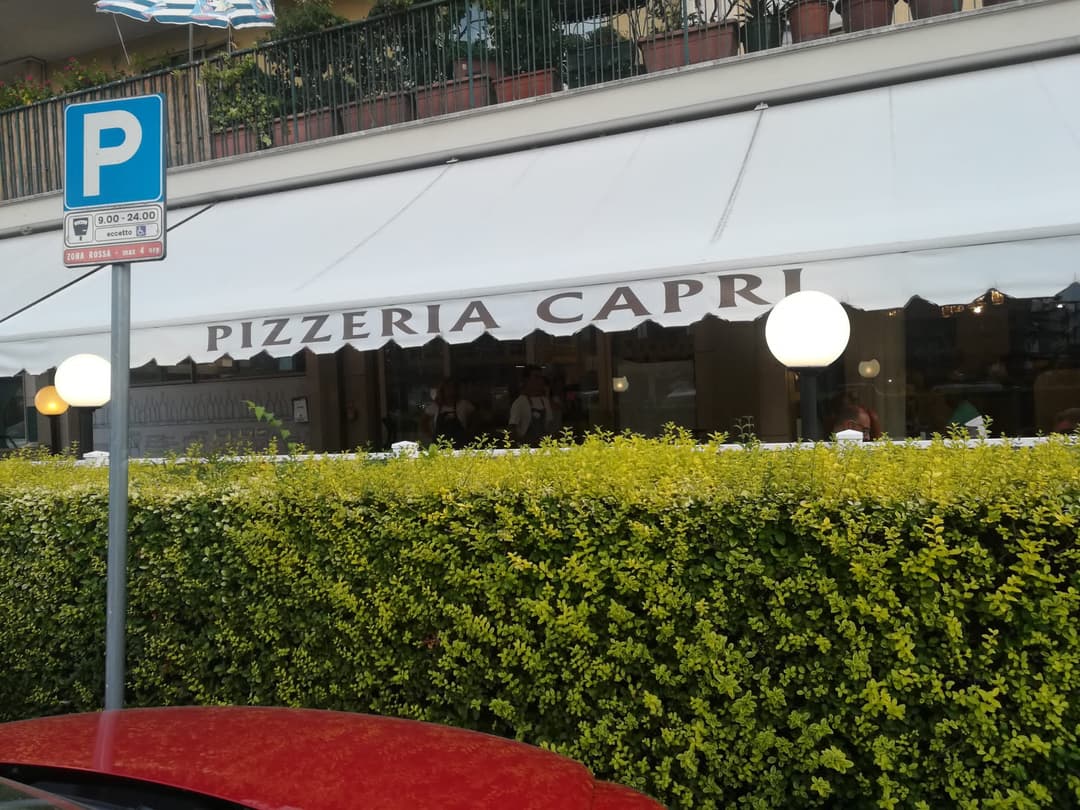 Immagine di copertina del ristorante Pizzeria Capri