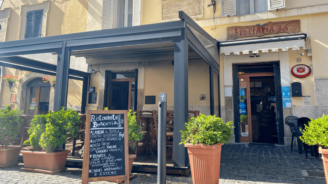 Immagine di copertina del ristorante Hostaria 36