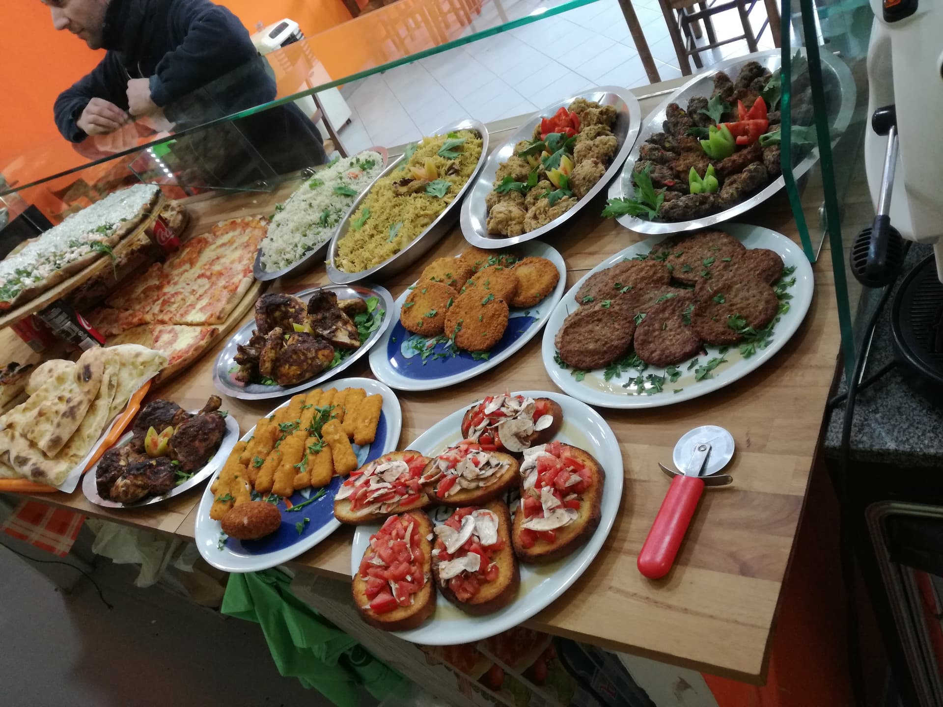 Ristorante Pizza a spicchi