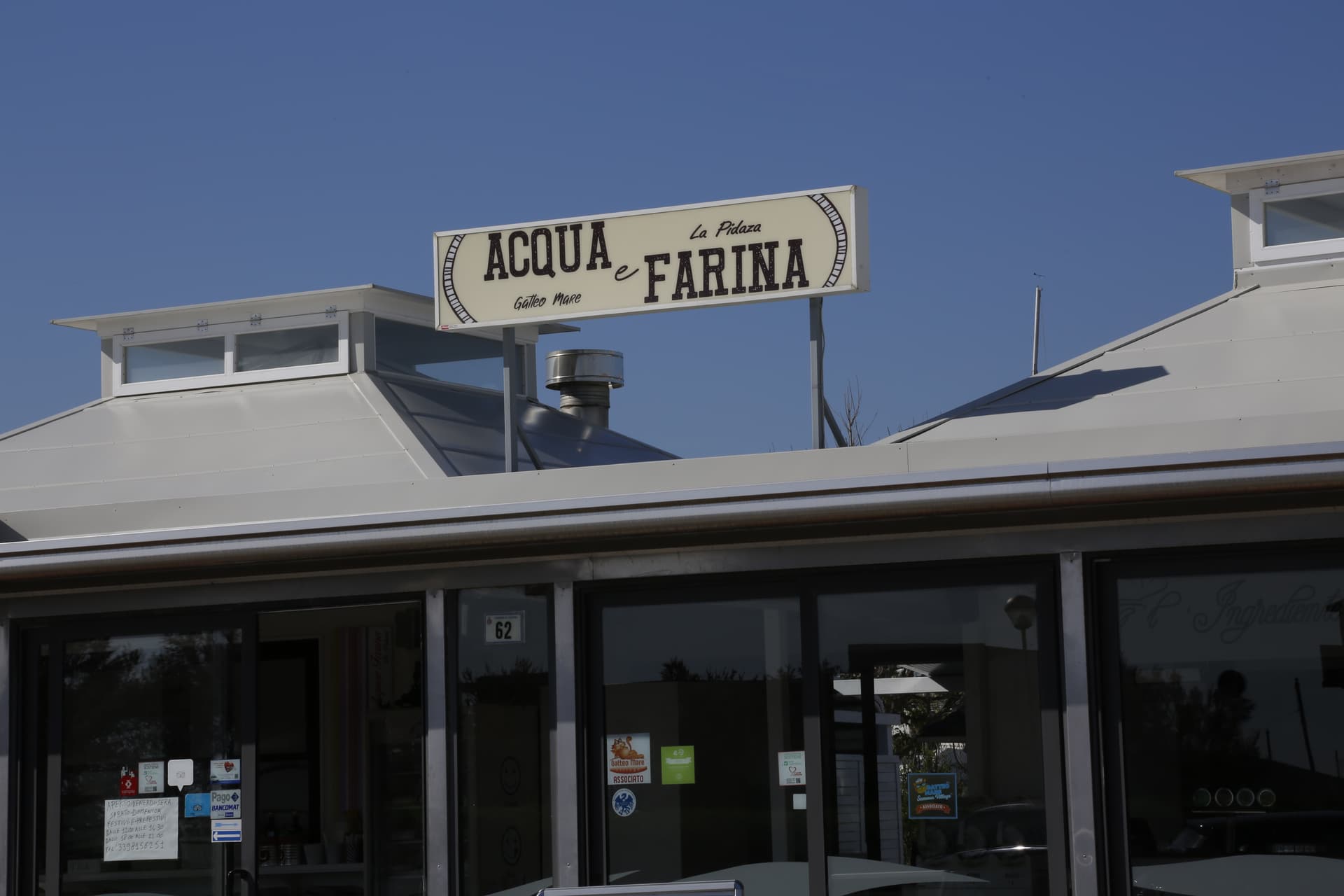 Immagine di copertina del ristorante Acqua e Farina