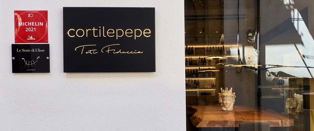 Immagine di copertina del ristorante Cortile Pepe