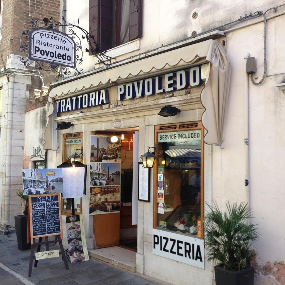 Immagine di copertina del ristorante Trattoria Povoledo Venezia