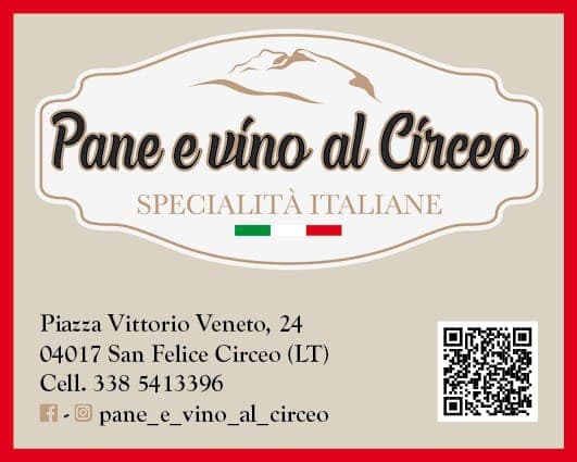 Immagine di copertina del ristorante Pane e Vino al Circeo