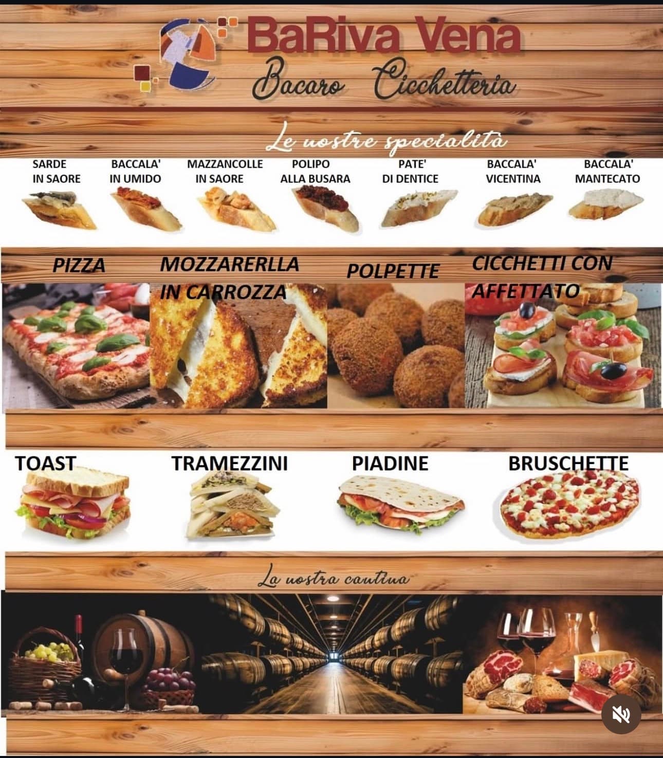 Bar Riva Vena / Bacaro-Cicchetteria - Ristorante a Chioggia