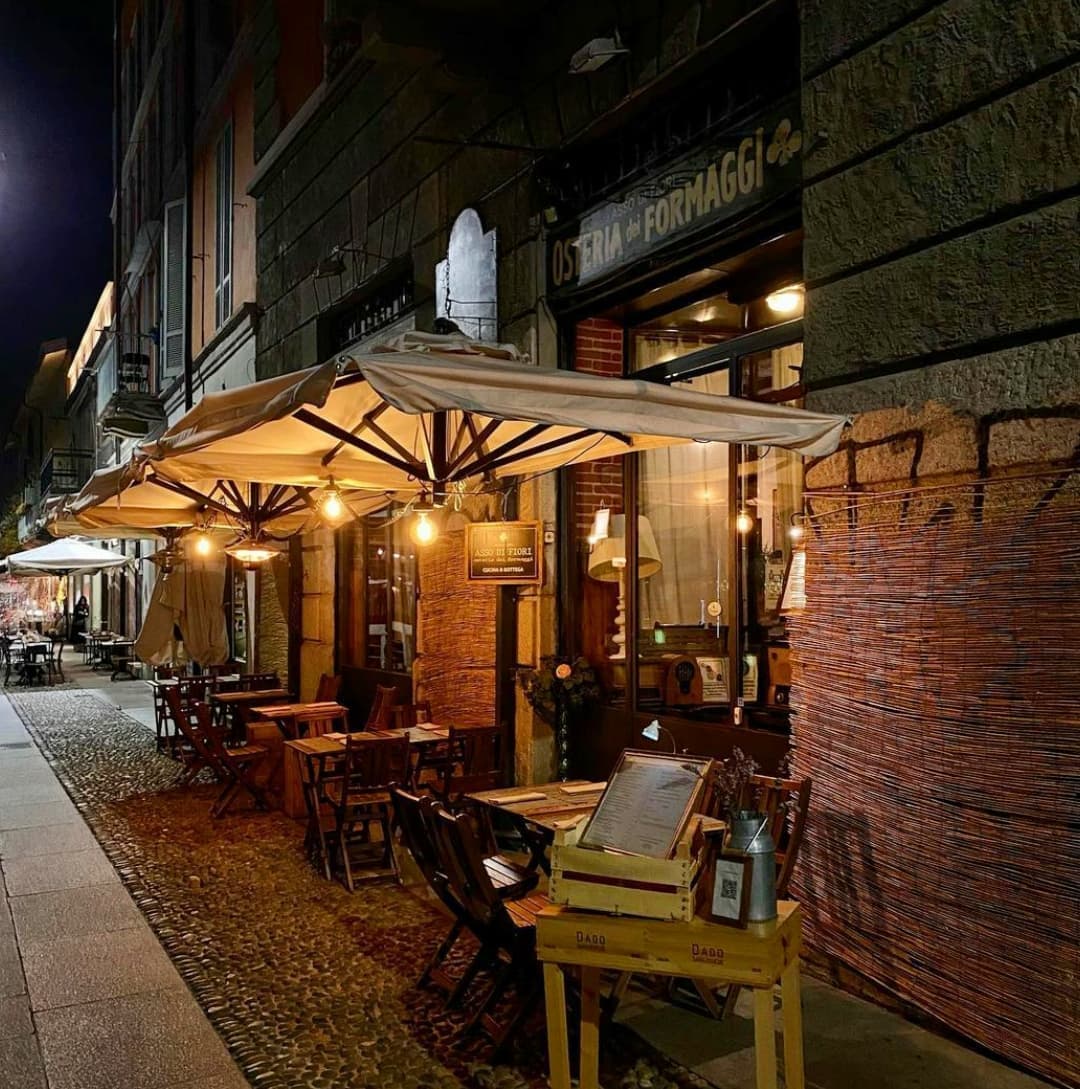 Immagine di copertina del ristorante Asso osteria dei Formaggi