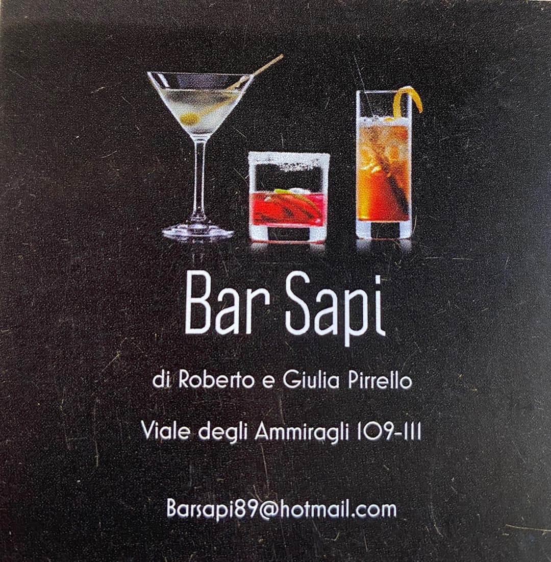 Immagine di copertina del ristorante BAR SAPI