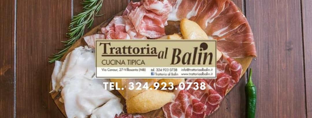 Immagine di copertina del ristorante Trattoria Al Balin