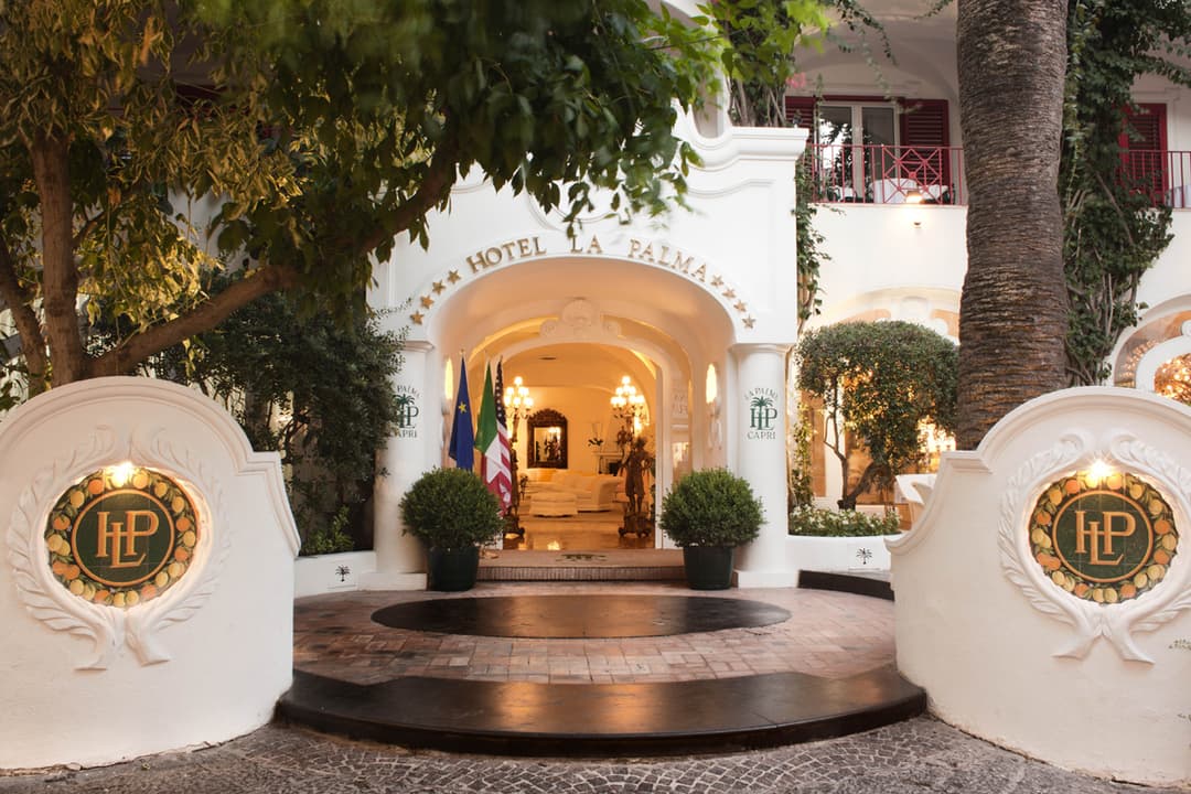 Immagine di copertina del ristorante Relais La Palma Capri