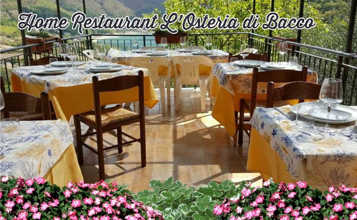 Home Restaurant L'Osteria di Bacco - Ristorante a Castel di Tora