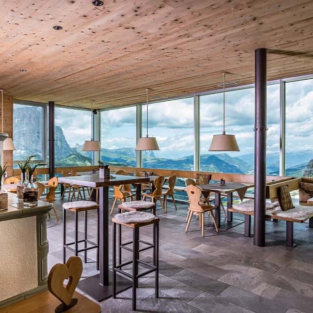 Dantercepies Mountain Lounge 2300 mt - Ristorante a Selva di Val Gardena