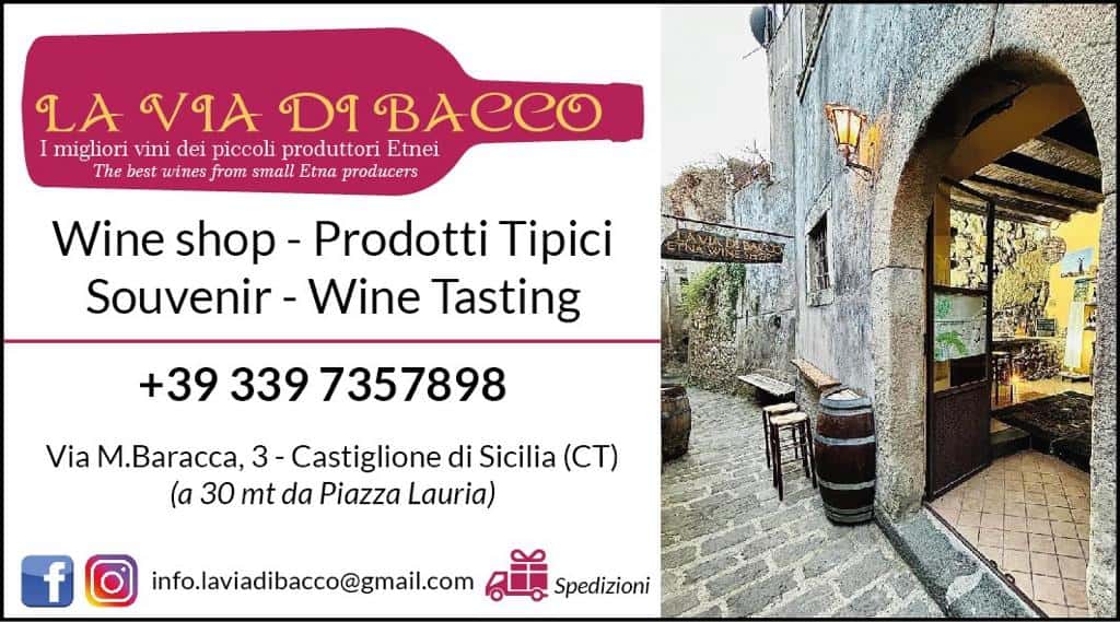 Enoteca La Via di Bacco - Ristorante a Castiglione di Sicilia