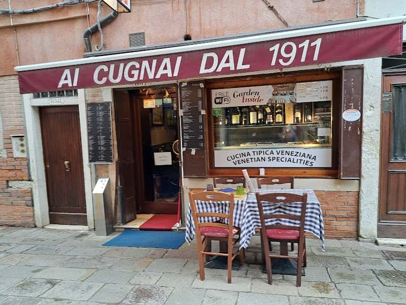 Trattoria ai Cugnai dal 1911 - Ristorante a Venezia