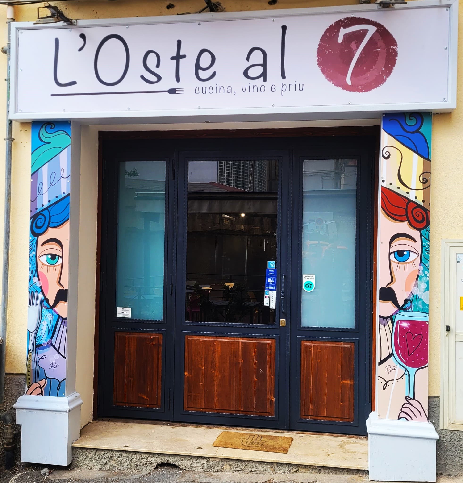 Ristorante L'OSTE AL 7 - Cucina, Vino e Priu - Ristorante a Cefalù