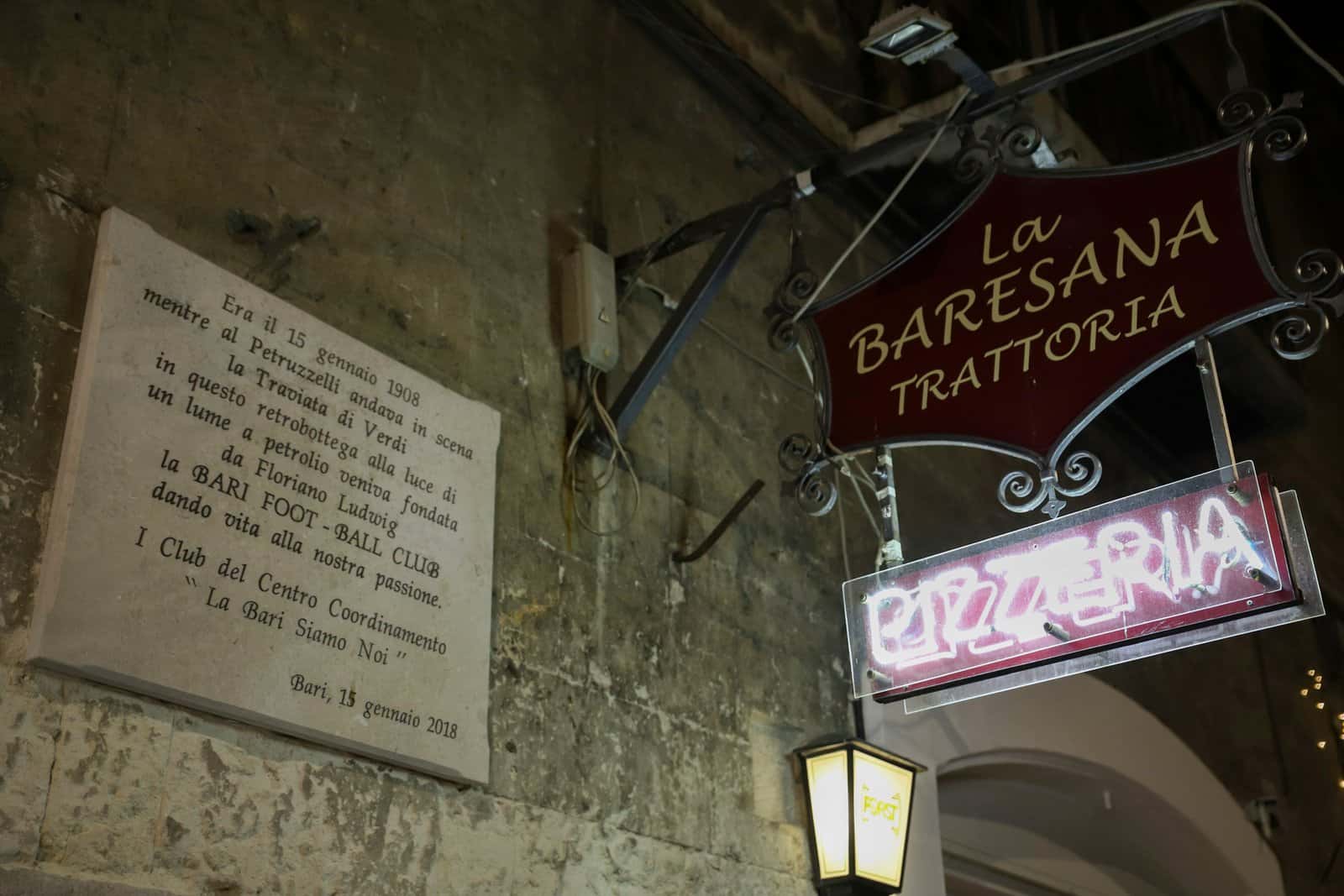 La Baresana | Trattoria Pizzeria - Ristorante a Bari