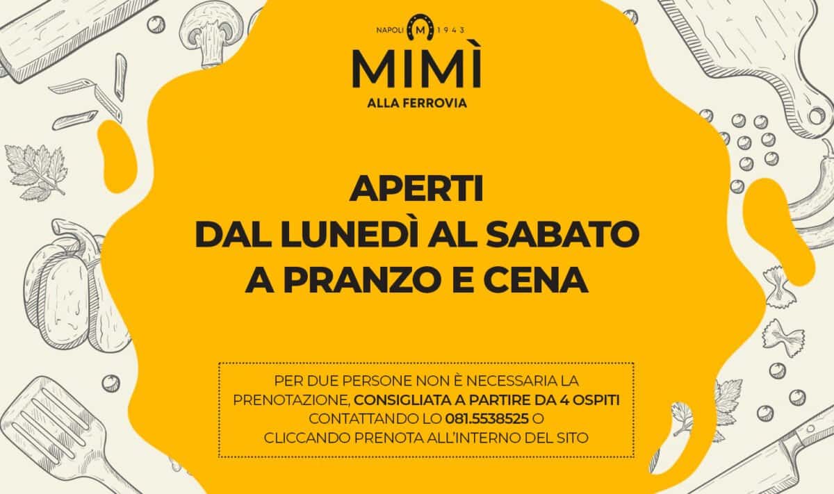 Mimì alla Ferrovia - Ristorante a Napoli