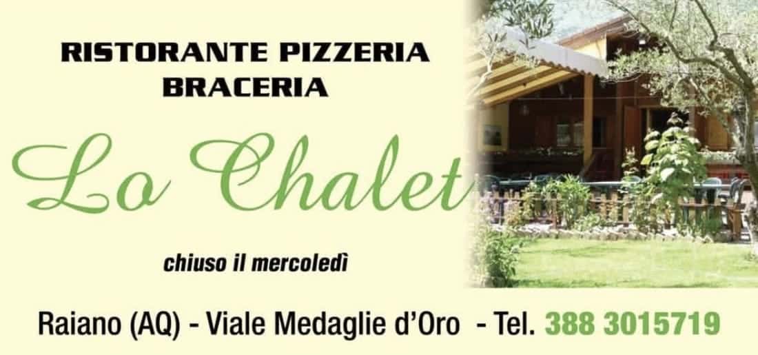 Lo Chalet - Ristorante a Raiano