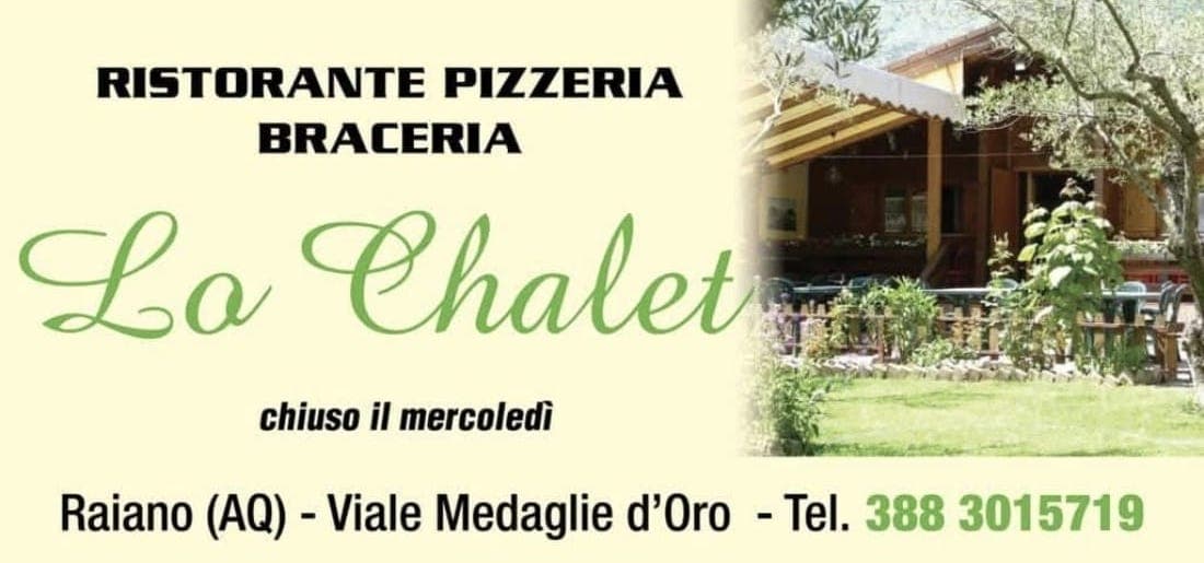 Lo Chalet - Ristorante a Raiano