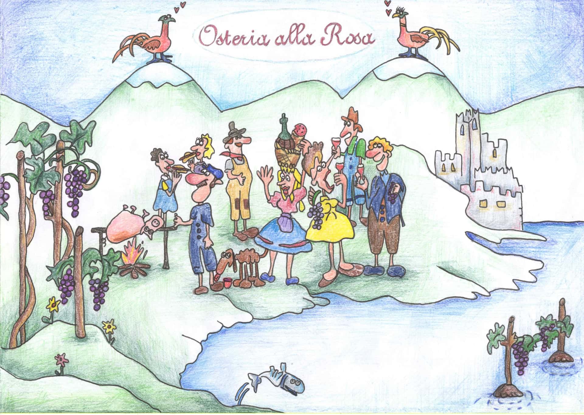Osteria alla Rosa - Ristorante a Malcesine
