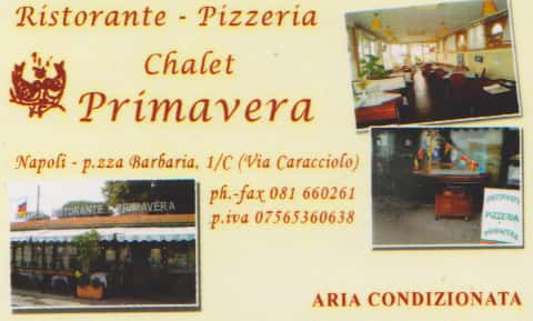 Chalet Primavera - Ristorante a Napoli