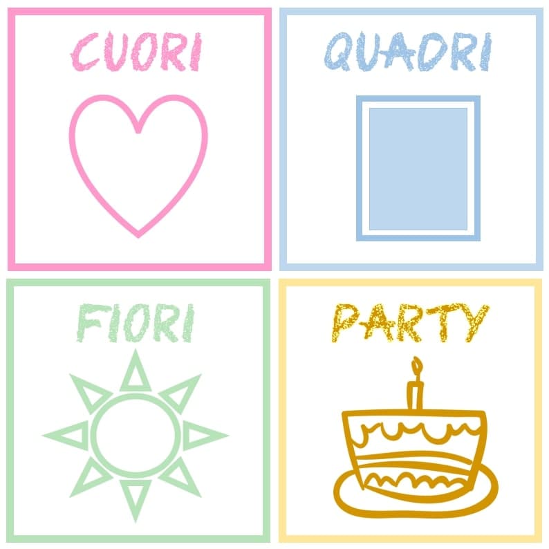 Ristorante Cuori Quadri Fiori Party – La Porta Accanto